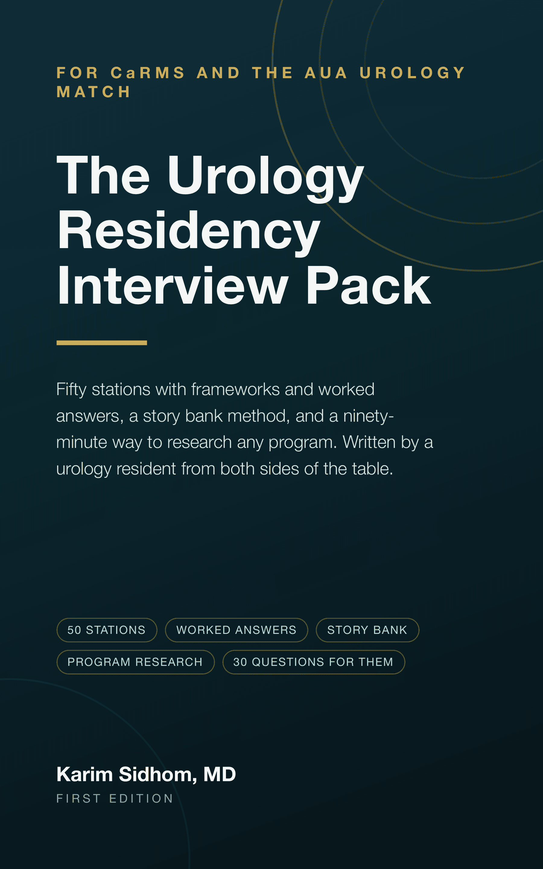 Cover of The Urology Residency Interview Pack